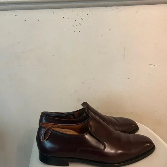 Church's Brown Leather Slip-On Loafers